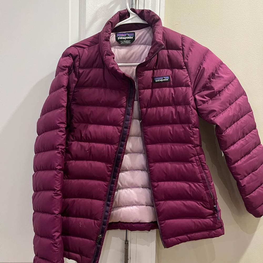 Patagonia Kids Puffer Jacket - Burgundy